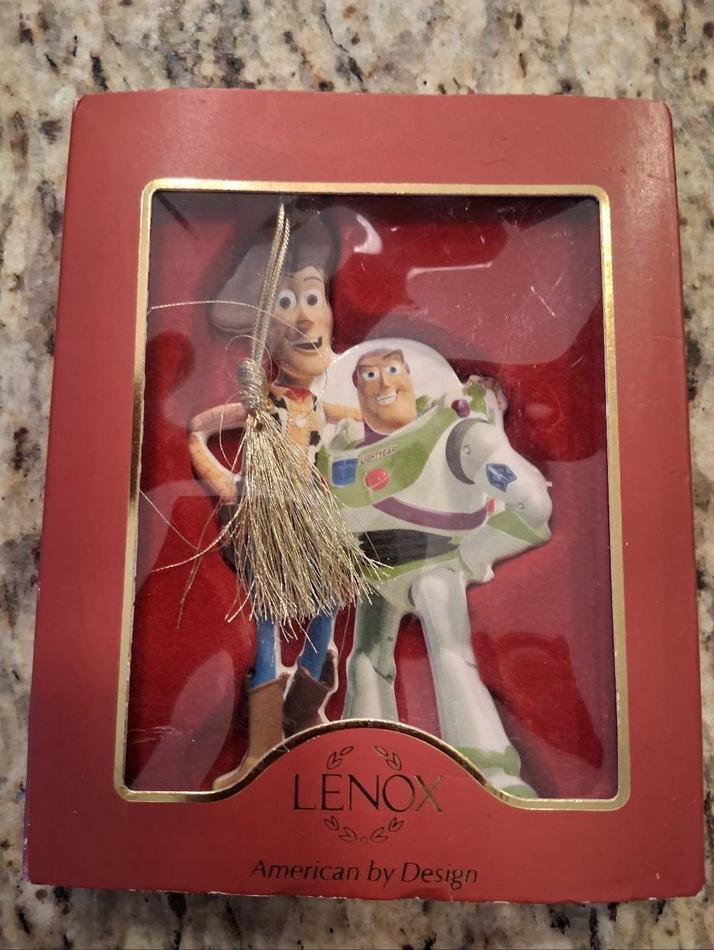 LENOX SHOWCASE COLLECTION ~TO INFINITY AND BEYOND BUZZ AND WOODY